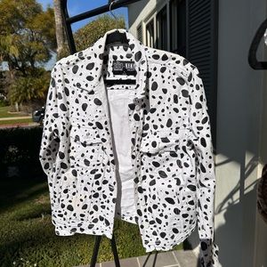 Nana Judy x Dolls Kill 101 Dalmatian Jean jacket limited edition size Small